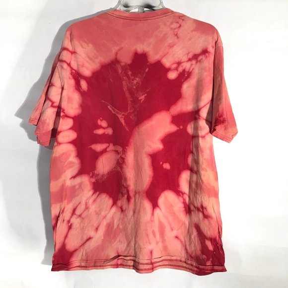 Forking Bullshirt Acid Wash Tie Dye Large T Shirt - Picture 3 of 4